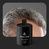 Apex Hair® – Camuflaje Capilar Profesional – Fijación resistente al agua y al sudor por hasta 48 horas.