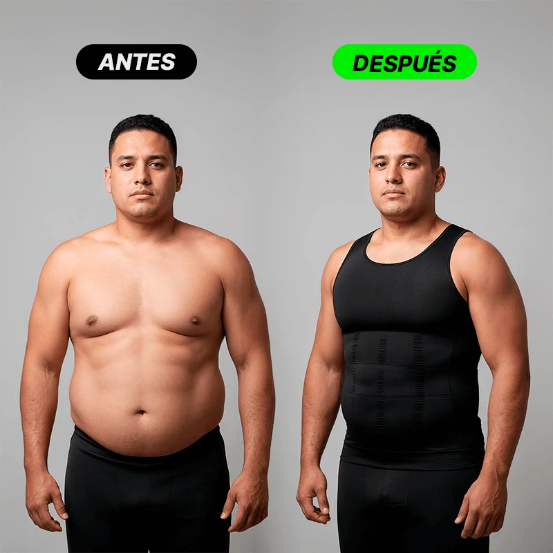 Camisa de Compresión Ultrafina Fit Shape Pro – Define tu Cuerpo y Mejora tu Postura al Instante + Smartwatch Fit Pro Gratis 🎁