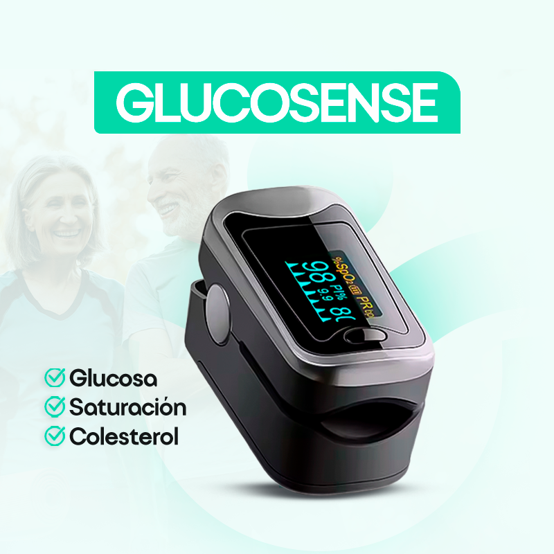 GlucoSense™ – Medidor inteligente no invasivo | Cuida tu glucosa en casa